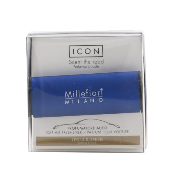 Millefiori Icon Classic Car Air Freshener - Legni E Spezie  1pc For Sale