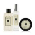 Jo Malone Fragrance Layering Collection: English Pear & Freesia Cologne Spray 30ml + Blackberry & Bay Body Cream 50ml + Wood Sage & Sea Salt Body Wash 100ml  3pcs Hot on Sale