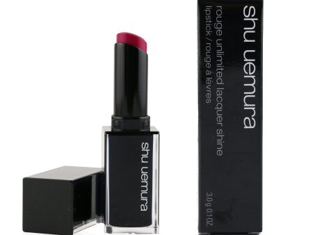 Shu Uemura Rouge Unlimited Lacquer Shine Lipstick - # LS PK 379  3g 0.1oz Online now