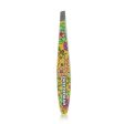 Tweezerman Mini Slant Tweezer (Vintage Floral Print) - Yellow (Studio Collection) For Sale