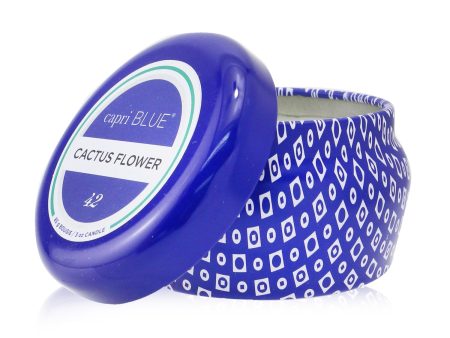 Capri Blue Blue Mini Tin Candle - Cactus Flower  85g 3oz Hot on Sale