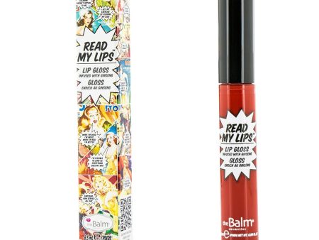 TheBalm Read My Lips (Lip Gloss Infused With Ginseng) - #Wow!  6ml 0.219oz Discount