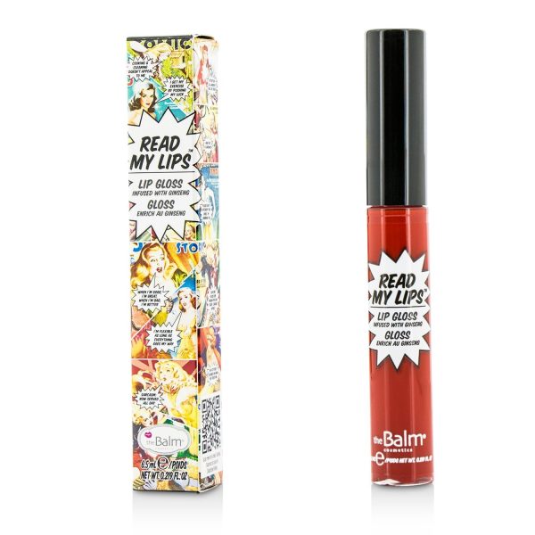 TheBalm Read My Lips (Lip Gloss Infused With Ginseng) - #Wow!  6ml 0.219oz Discount