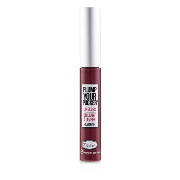 TheBalm Plum Your Pucker Lip Gloss - # Magnify  7ml 0.237oz For Sale