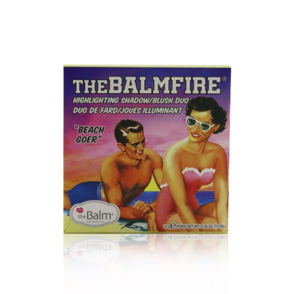 TheBalm Thebalmfire (Highlighting Shadow Blush Duo) - # Beach Goer  10g 0.35oz Hot on Sale