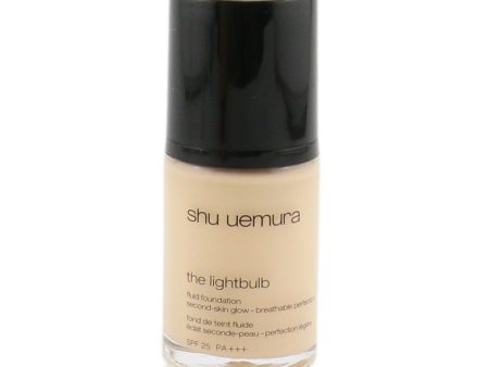 Shu Uemura The Lightbulb Fluid Foundation SPF 25 - # 375 Light Amber  30ml 1oz Online now