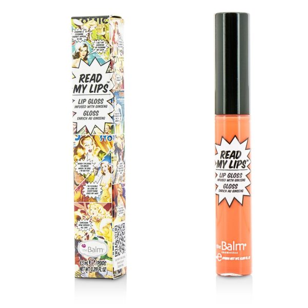 TheBalm Read My Lips (Lip Gloss Infused With Ginseng) - #Wow!  6ml 0.219oz Discount