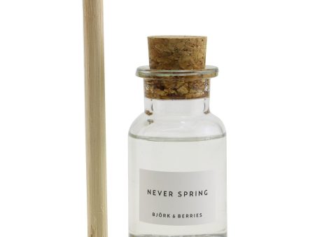 Bjork & Berries Reed Diffuser - Never Spring  100ml 3.4oz Supply