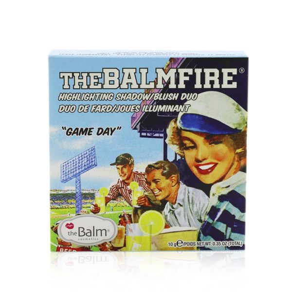 TheBalm Thebalmfire (Highlighting Shadow Blush Duo) - # Beach Goer  10g 0.35oz Hot on Sale