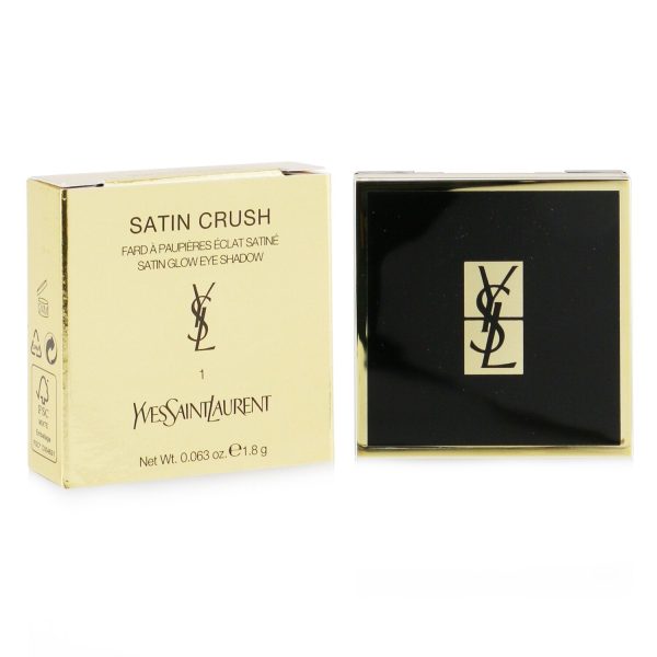 Yves Saint Laurent Satin Crush Eyeshadow (Satin Glow) - # 2 Excessive Brown  1.8g 0.063oz Online Sale