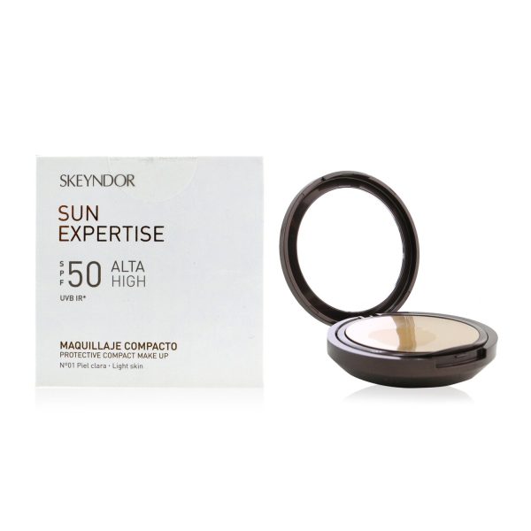 SKEYNDOR Sun Expertise Protective Compact Make Up SPF50 - # 02 Piel Oscura (Dark Skin)  9g 0.32oz on Sale