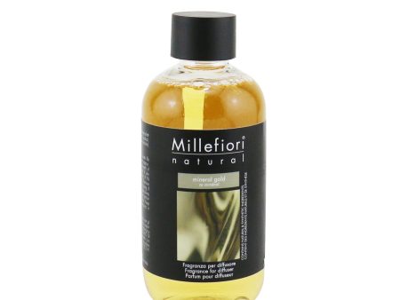 Millefiori Natural Fragrance Diffuser Refill - Mineral Gold  250ml 8.45oz For Cheap