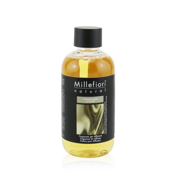 Millefiori Natural Fragrance Diffuser Refill - Mineral Gold  250ml 8.45oz For Cheap