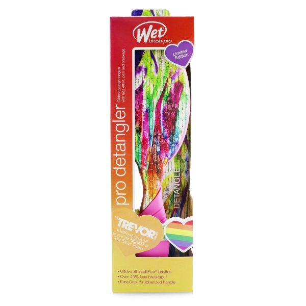 Wet Brush Pro Detangler Pride - # Pink Brick (Limited Edition)  1pc Sale