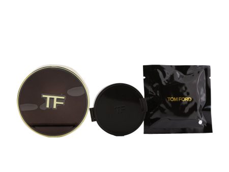 Tom Ford Traceless Touch Foundation Cushion Compact SPF 45 (Case + Refill) - # 2.5 Linen  12g 0.42oz on Sale