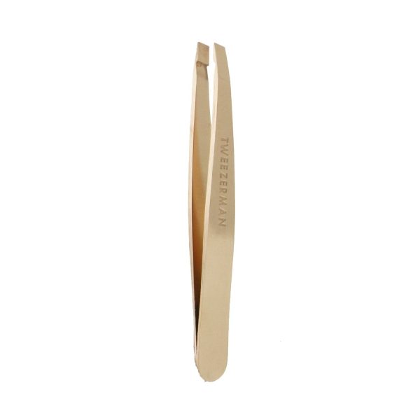 Tweezerman Mini Slant Tweezer With Case - Rose Gold Online Sale