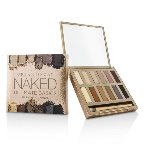 Urban Decay Naked Ultimate Basics Eyeshadow Palette: 12x Eyeshadow, 1x Doubled Ended Blending and Smudger Brush Discount