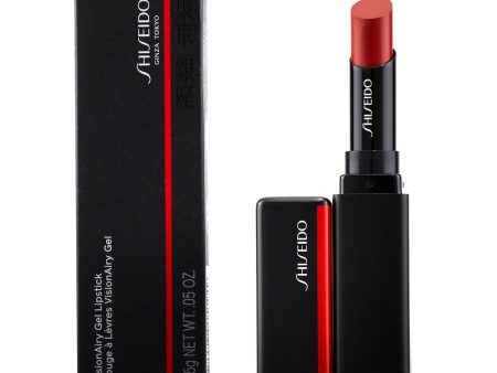 Shiseido VisionAiry Gel Lipstick - # 218 Volcanic (Vivid Orange)  1.6g 0.05oz on Sale