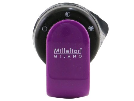 Millefiori Go Car Air Freshener - Sandalo Bergamotto (Purple Case)  4g 0.14oz For Sale